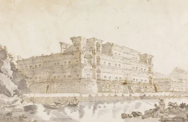 Der Palast von Donn Anna in Neapel